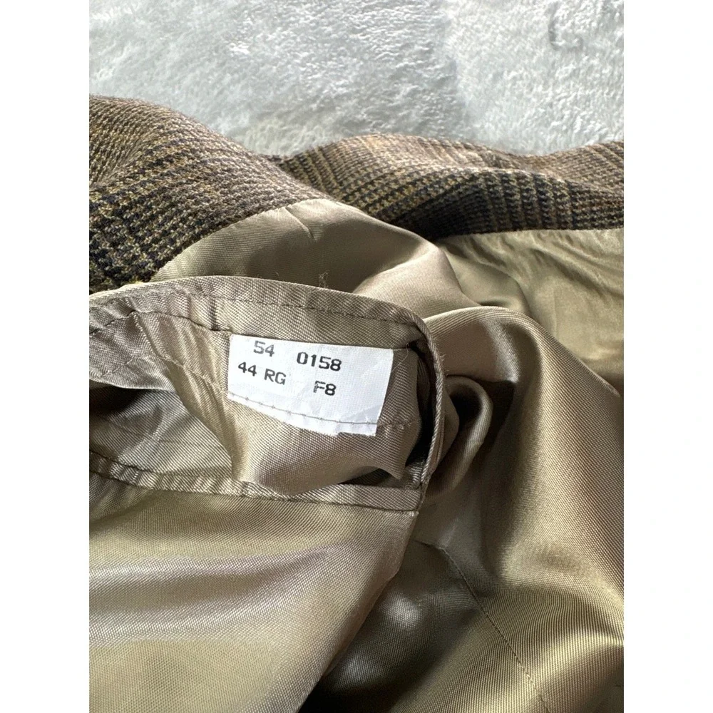 Brooks Brothers Made USA‎ Glen Plaid Wool Sport Coat Blazer